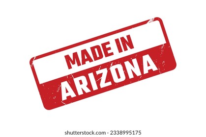 Made In Arizona Rubber Stamp