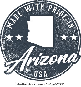 Made in Arizona State Packaging Label