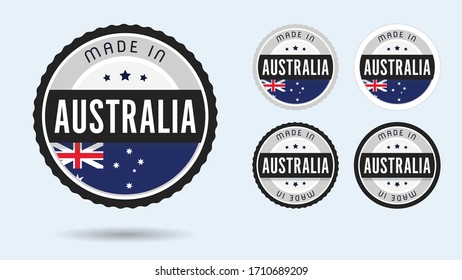 Made in Australia collection with Australian flag symbol.