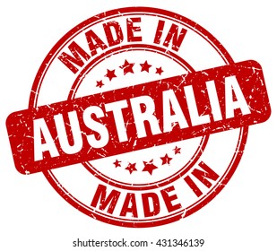 Made In Australia Stamp