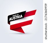 Made In Austria Pin Flag