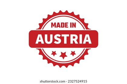 Made In Austria Rubber Stamp
