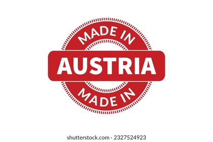 Made In Austria Rubber Stamp