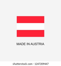 Made in Austria sign