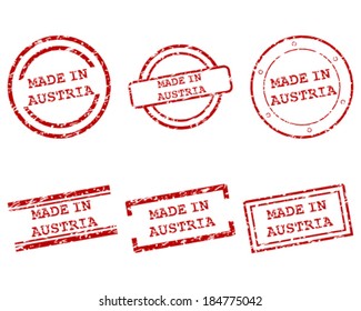 Made in Austria stamps