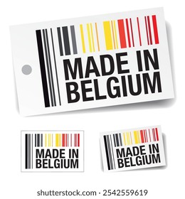 Made in Belgium on label