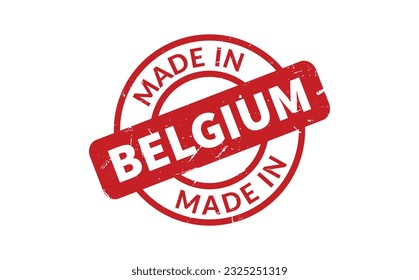 Made in Belgium Rubber Stamp