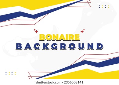 I made a Bonaire Flag Day design with a combination of red, blue, yellow and a white background according to the country's colors. Can be used in all media, can change color too, get it now