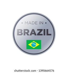 MADE IN BRAZIL EMBLEM BADGE