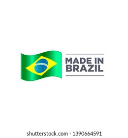 MADE IN BRAZIL EMBLEM BADGE