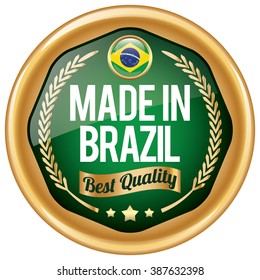 made in brazil icon