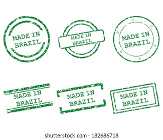 Made in Brazil stamps