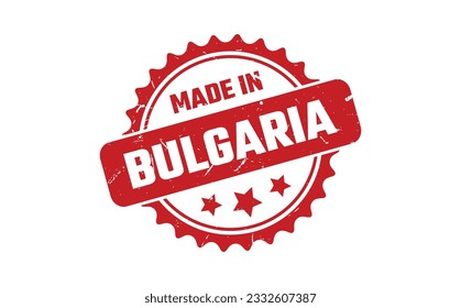 Made In Bulgaria Rubber Stamp