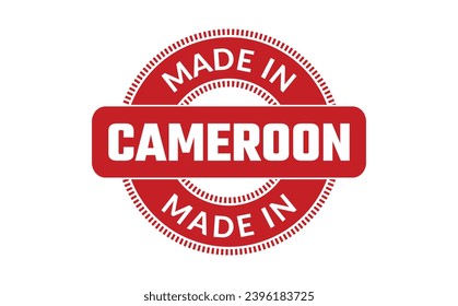 Made In Cameroon Rubber Stamp