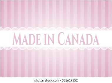 Banner hecho en Canadá