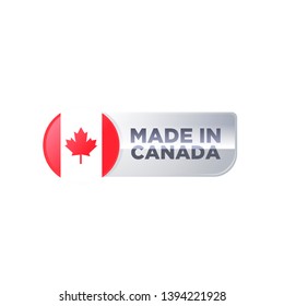 MADE IN CANADA EMBLEM BADGE