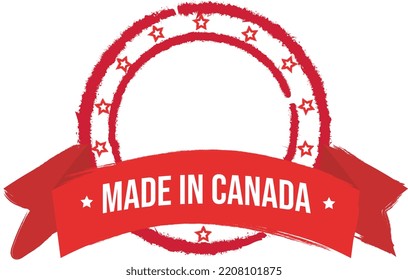 made in Canada emblem for packaging
