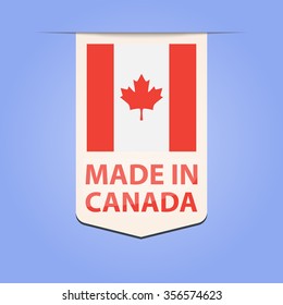 Made in Canada ribbon