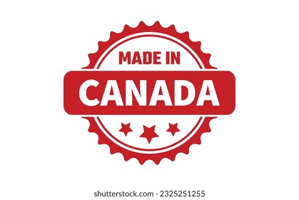 Made In Canada Rubber Stamp