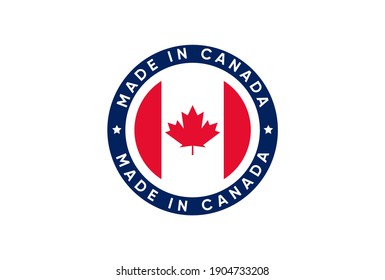 Made In Canada Stamp icon design