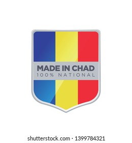 MADE IN CHAD EMBLEM BADGE