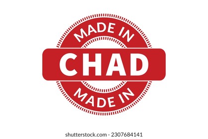 Made in Tschad Rubber Stamp