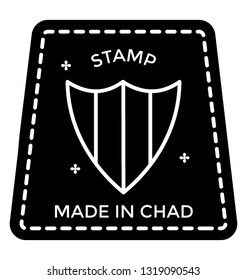 Made in chad seal icon 