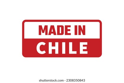 Made In Chile Rubber Stamp