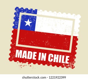 Made in Chile Stamp