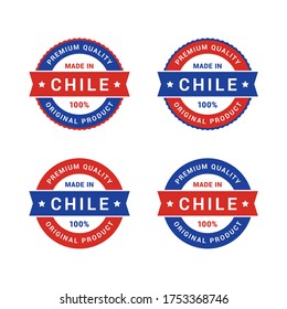 Made in Chile vector badge.