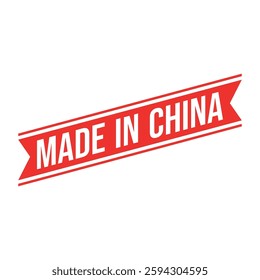 Made in China Rubber Stamp Vector Template
