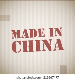 Made in china stamp