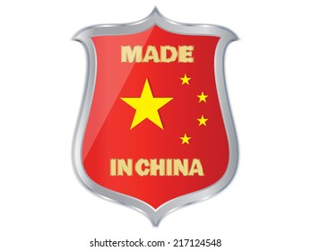 Made in China.Vector