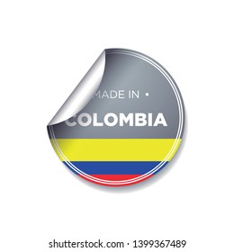 MADE IN COLOMBIA EMBLEM BADGE