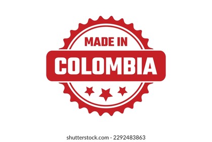 Made in Colombia Rubber Stamp