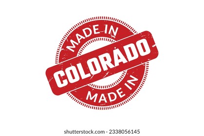 Made In Colorado Rubber Stamp
