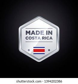 MADE IN COSTA RICA EMBLEM BADGE