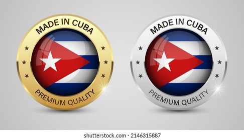 Made in Cuba graphics and labels set. Some elements of impact for the use you want to make of it.