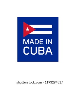 made in cuba sign