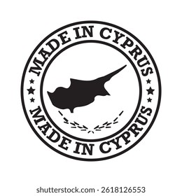 Made in Cyprus, Cyprus logo, Cyprus, stamp, vector, icon, 