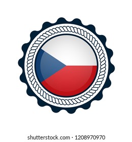 made in czech button