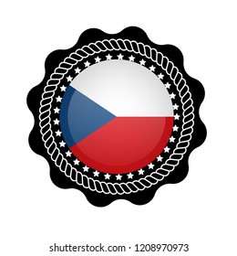 made in czech button