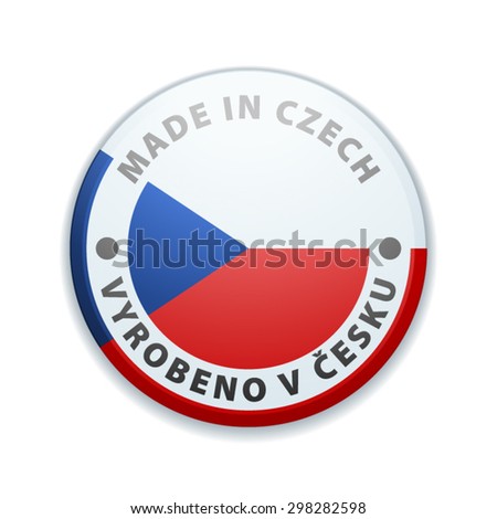 Made in Czech (non-English text - Made in Czech)