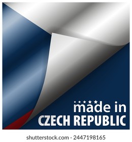 Made in CzechRepublic graphic and label. Element of impact for the use you want to make of it.