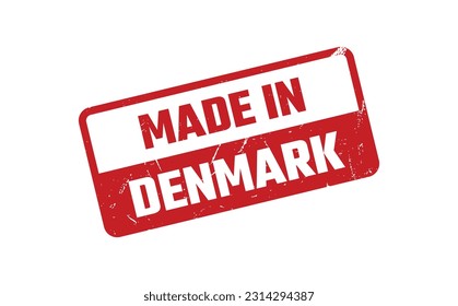 Made In Denmark Rubber Stamp