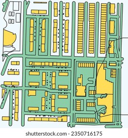 I made a design, a map from the city of Washington