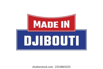 Made In Djibouti Seal Vector