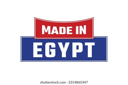 Made In Egypt Seal Vector