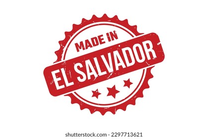 Made In El Salvador Rubber Stamp
