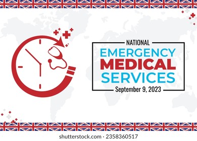 I made an Emergency Services Day design with a combination of red, blue and gray colors which are often used in medical settings. Can be used anywhere, can be changed color too, of course 300 high res